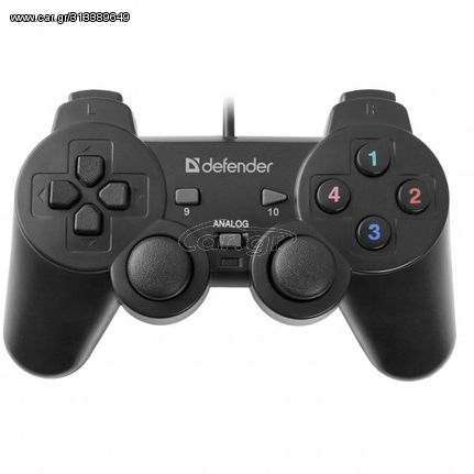 DEFENDER OMEGA GAMEPAD WIRED CONTROLLER PC 12 BUTTONS - (64247)