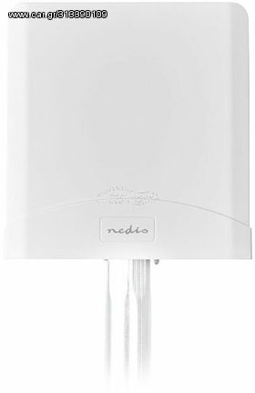 Nedis Antenne LTE 3G/4G/5G Intérieur Extérieur Gain 10-11 DB - Câble 4m - Améliorez Votre Signal