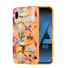 SO SEVEN PUCKET ORANGE PARROT SAMSUNG A40 backcover - (SSBKC0370)