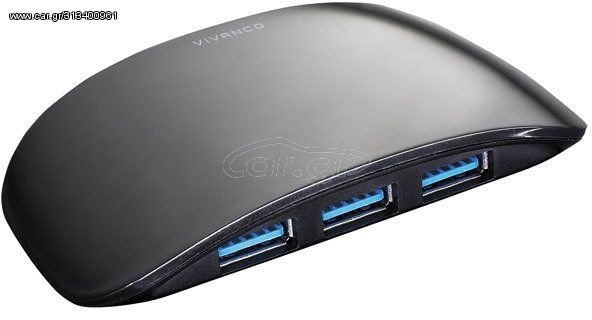 VIVANCO USB 3.0 HUB 4 PORTS 2A - (36663)