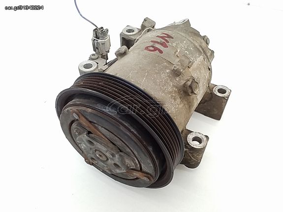 Συμπιεστής A/C (Κομπρέσορας) NISSAN ALMERA Sedan / 4dr 2000 - 2002 ( N16 ) 1.5  ( QG15DE  ) (90 hp ) Βενζίνη #ED501