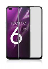 FONEX 3D JAPAN FULL FACE REALME 6 PRO black TEMPERED GLASS - (MOS14643DB)