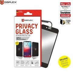 DISPLEX REAL GLASS FC APPLE IPHONE 6 / 7 / 8 / SE2020 PRIVACY WITH APPLICATOR - (01315)