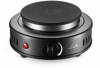 LIFE MATAKI Black electric single hot plate 500W - (221-0183)