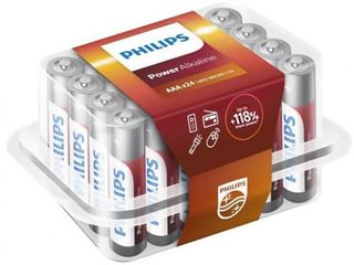 PHILIPS Power αλκαλικές μπαταρίες LR03P24P/10 AAA LR03 1.5V 24τμχ - (LR03P24P-10)