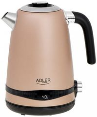 ADLER 1.7L STEEL ELECTRIC KETTLE WITH LCD AND TEMPERATURE CONTROL - (AD1295S)