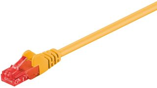 GOOBAY καλώδιο U/UTP CAT6 CCA AWG 24/7 0.25m κίτρινο - (95249)