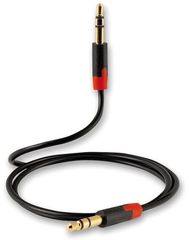 VIVANCO AUDIO CONNECTION CABLE 1x 3.5mm JACK to 1x 3.5mm JACK 1m - (35591)