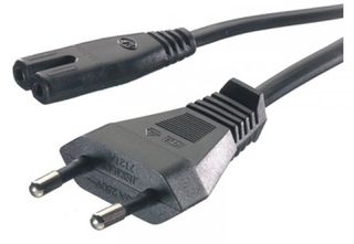 VIVANCO BULK POWER SUPPLY CABLE 2pin IEC 320 C7 1.25m - (19833)