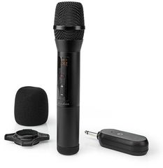 NEDIS Wireless Microphone 20 Channels 10 hours operating - (MPWL200BK)