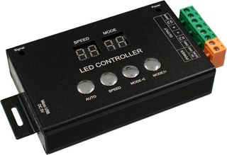 GloboStar LED RGB GENIUS DMX512 TTL Output Controller 12-24v για RGB Wall Washer και Digital Neon Strip - (05035)