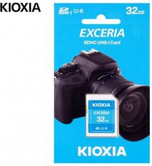 KIOXIA SD EXCERIA 32GB UHS I 100MBs - (LNEX1L032GG4)