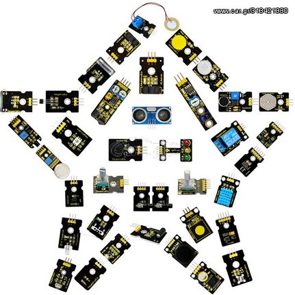 Keyestudio 37 in 1 Sensor V2.0 kit για Arduino - (KS0399)