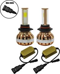 GloboStar LED HID KIT HB4 9006 45 Watt 4500 Lumen 9-32 Volt DC 6000k - (99706)