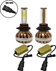 GloboStar LED HID KIT HB3 9005 45 Watt 4500 Lumen 9-32 Volt DC 6000k - (99705)