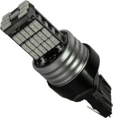 GloboStar Λαμπτήρας LED T20 7443 με 45 SMD Can Bus 10-30v 4014 Κόκκινο - (40198)