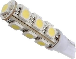 GloboStar Λαμπτήρας LED T10 με 13 SMD 5050 Ψυχρό Λευκό - (03040)