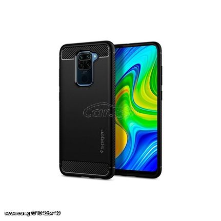 SPIGEN RUGGED ARMOR XIAOMI REDMI NOTE 9 black backcover - SRAXIARN9B