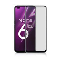 FONEX 3D JAPAN FULL FACE REALME 6 PRO black TEMPERED GLASS - MOS14643DB