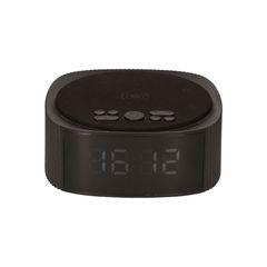 Ksix Qi ALARM CLOCK WIRELESS CHARGER 10W WITH BLUETOOTH SPEAKER FM RADIO black - BXCQI12N