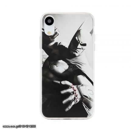 WARNER BROS BATMAN SAMSUNG J6 PLUS grey backcover - WBBASAMJ6PG