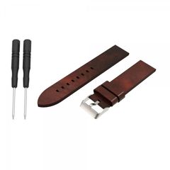 SENSO FOR GARMIN FENIX 5S / 5S PLUS REPLACEMENT LEATHER BAND brown - SEBJPF5S