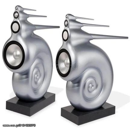 Bowers & Wilkins Nautilus Ηχεία Δαπέδου Silver (Ζεύγος)