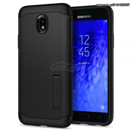 SPIGEN SLIM ARMOR SAMSUNG J7 2018 black backcover - SSASJ718B