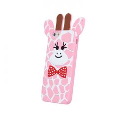 SPD TPU GIRAFFE HUAWEI P9 LITE pink backcover - SPDGIRHUAP9LP