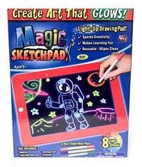 Φορητό Τάμπλετ Ζωγραφικής – Magic Sketchpad με Φωσφορίζοντα Χρώματα  - lt453456