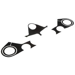 MD 2224 carbon αυτοκόλλητο πλάκας τιμονιού για Triumph Tiger 1050