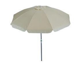 Ομπρέλα Summer Club Mare 200/8 Polyester Εκκρού / Εκκρού  / UN-18326-Ε_1