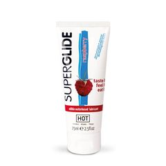 Λιπαντικό Νερού Με Γεύση Βατόμουρο HOT Superglide 75ml