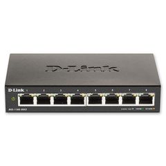 Μεταγωγέας δικτύου D-LINK 8-Port Smart Managed Gigabit Desktop Switch με λειτουργία Plug and Play