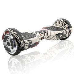 Smart '24 HOVERBOARD WHEEL WITH BLUETOOTH AND LED GRAFFITI PIRATES 6.5"