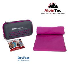 Towel Alpitec Dryfast 75x150 Purple έως 12 άτοκες δόσεις ή 24 δόσεις