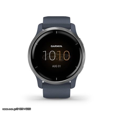 Garmin Venu 2 Silver/Granite Blue έως 12 άτοκες δόσεις ή 24 δόσεις