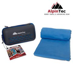 Towel Alpintec Dryfast 90x180 Blue έως 12 άτοκες δόσεις ή 24 δόσεις