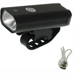 Επαναφορτιζόμενος Φακός LED Ποδηλάτου USB 400LM IPX6 μαύρος STVZO OEM - OEM