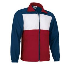 Unisex Sport Jacket, REG428 Κόκκινο/λευκό