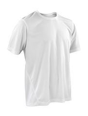 Ανδρικό μπλουζάκι performance Spiro,S253M Λευκό