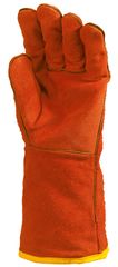 Γάντια συγκολλητών Eurotechnique, 2631 Κόκκινο