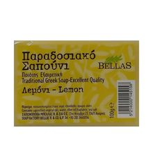 Bellas Κλασικό Παραδοσιακό Σαπούνι Λεμόνι 100gr