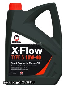 COMMA XFLOW TYPE S 10W40 4L