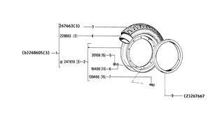 ZANTA ΓΙΑ VESPA-COSA-I & II & SCOOTER-PIAGGIO-SKIPPER-125>150-2T & QUARTZ-50-ORIGINAL-2476185