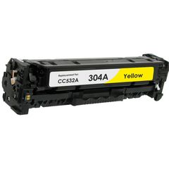 Συμβατό CC532A LaserJet Toner Yellow 304A για HP CP2025/ CM2320