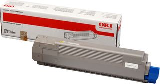 Συμβατό 44643001 OKI toner Yellow  για C801/ C821