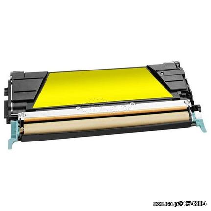 Συμβατό C746A1YG Lexmark toner Yellow  για C746 / C748/ X746/ X748