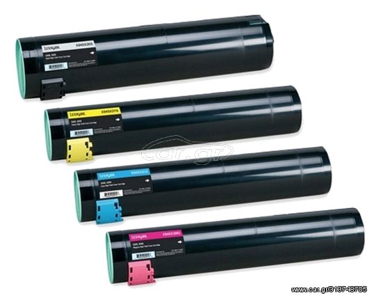 Συμβατό C930H2YG Lexmark toner Yellow  για C935