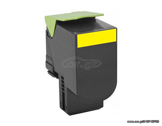 Συμβατό 80C2SY0 / 802SY Lexmark toner Yellow  για CΧ310 / CΧ410 / CΧ510